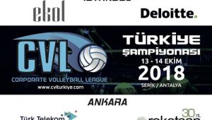 CVL Kurumlararası Voleybol Turnuvası Programı Belli Oldu