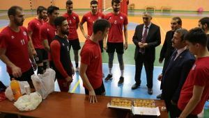 Başkan Demirci'den Belediyespor'a Moral Ziyareti