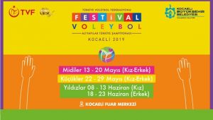 Festival Voleybol Türkiye Şampiyonası Kocaeli’de