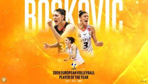 Tijana Boskovic'e Yılın Voleybolcusu Ünvanı