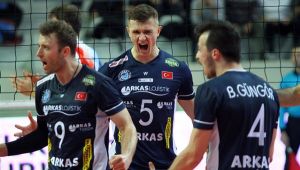 Arkas Spor, CEV Kupası’nda Çeyrek Finalde