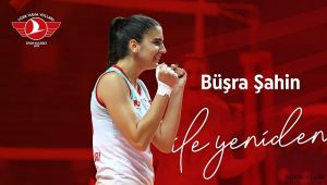 Büşra Şahin yuvada kaldı