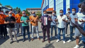 İnegöl Belediyespor yeni sezon için kurban kesti