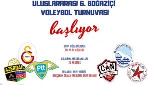 Uluslararası 6. Boğaziçi Voleybol Turnuvası Başlıyor