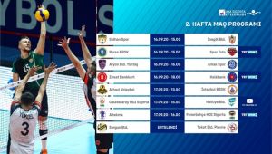 Efeler Ligi'nde 2. Hafta Başlıyor