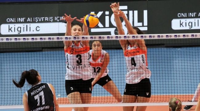 Kadınlar Kupa Voley'de Heyecan Başladı