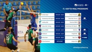 Efeler Ligi’nde 11. Hafta Başlıyor