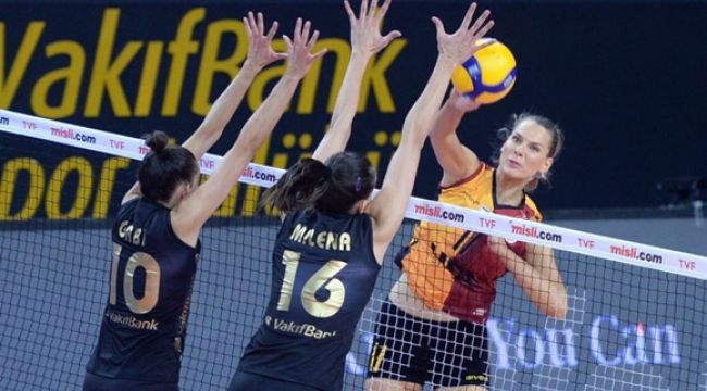 VakıfBank derbide Galatasaray'ı yendi