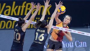 VakıfBank derbide Galatasaray'ı yendi