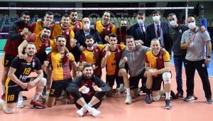Galatasaray, Halkbank'ı son sette devirdi