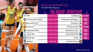 Sultanlar Ligi'nde 14. Hafta Başlıyor