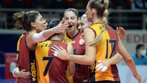 Galatasaray, Beşiktaş'a set vermedi!