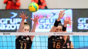 VakıfBank, Polonya'da avantajı kaptı (foto)