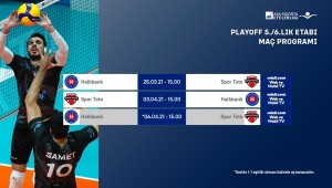 Efeler Ligi'nde Play-Off 5./6.lık Etabı Başlıyor