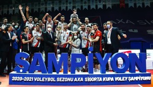 Kupa Voley'de Şampiyon Spor Toto