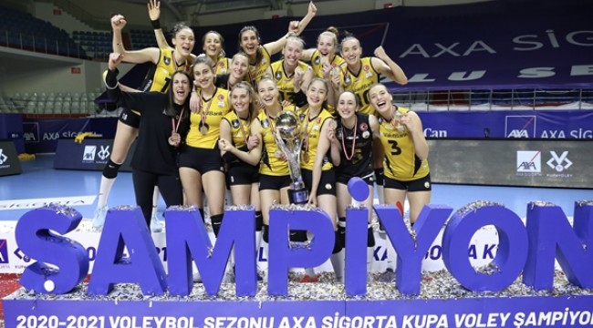 VakıfBank, yedinci kez Kupa Voley şampiyonu