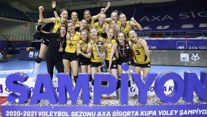 VakıfBank, yedinci kez Kupa Voley şampiyonu