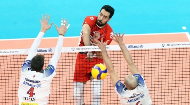 Ziraat Bankkart, Milano’ya 3-2 Mağlup Oldu