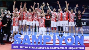 Efeler Ligi Şampiyonu Ziraat Bankkart
