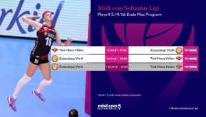 Sultanlar Ligi Play-Off 3./4.lük Etabı Başlıyor