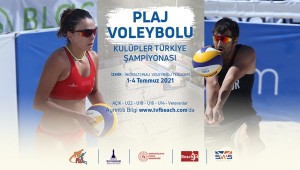 Plaj Voleybolu Kulüpler Türkiye Şampiyonası Duyurusu