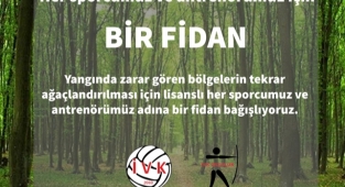 İstanbul Voleybol'dan Fidan Bağışı