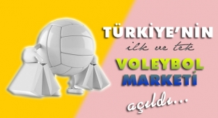 Türkiye'nin İlk Ve Tek Voleybol Marketi Açıldı