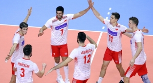 Efeler, Kuzey Makedonya'yı 3-0 mağlup etti