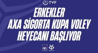 Erkeklerde Kupa Voley Heyecanı Başlıyor