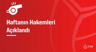 Kupa Voley’de Görev Yapacak Hakemler Belli Oldu 