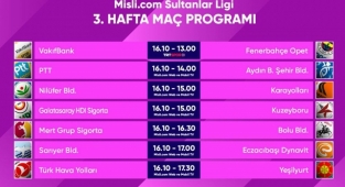 Sultanlar Ligi'nde 3. Hafta Başlıyor 
