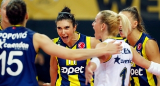 Fenerbahçe Opet Avrupa Arenasında 