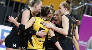 VakıfBank, Galatasaray HDI Sigorta'ya set vermedi