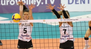 Eczacıbaşı Dynavit, CEV Kupası'nda çeyrek finalde 