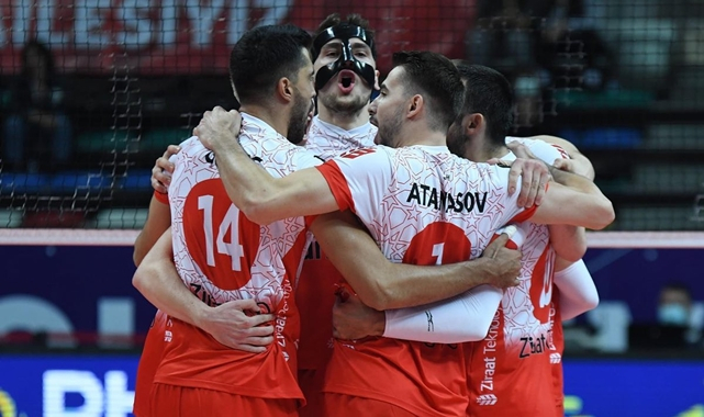 Ziraat Bankkart, Kupa Voley'de yarı finale yükseldi