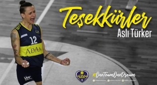Adam Voleybol, Aslı Türker'e Teşekkür Etti