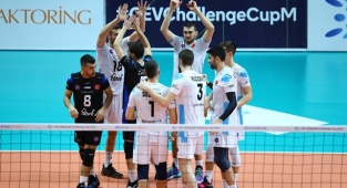 Halkbank, Challenge Kupası’nda Çeyrek Finalde 