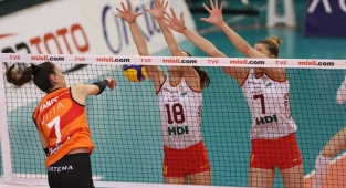 Derbinin galibi Eczacıbaşı Dynavit 