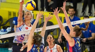 Aydın BBSK, Challenge Kupası'na Yarı Finalde Veda Etti 