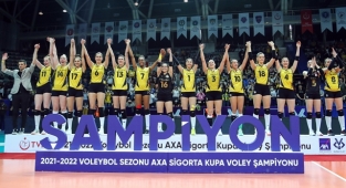 Kupa Voley'de şampiyon VakıfBank!