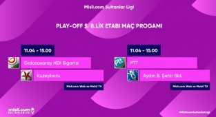 Play-off 5/8 Etabı'nda Rövanş Zamanı