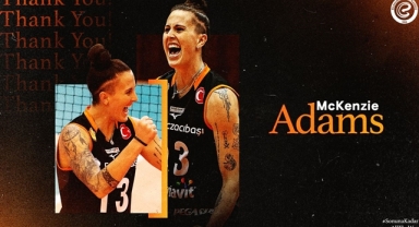Eczacıbaşı Dynavit'ten, Adams'a teşekkür