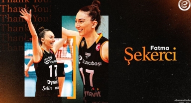 Eczacıbaşı Dynavit'ten, Fatma Şekerci'ye teşekkür 