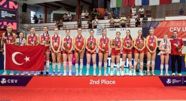 U17 Kız Milliler, Üst Üste 2. Kez Avrupa İkincisi