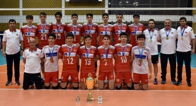 U18 Erkek Milliler Namağlup Balkan Şampiyonu