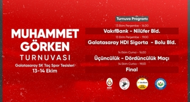 Muhammet Görken Turnuvası Başlıyor