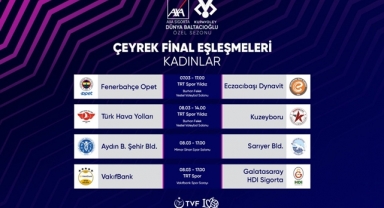 Kupa Voley'de Çeyrek Final Heyecanı Başlıyor
