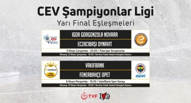 Şampiyonlar Ligi'nde Yarı Final Maç Programı 