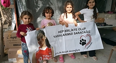 Aylin Acar'dan örnek davranış