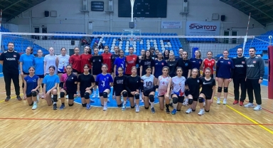 Altyapı Kız Milli Takımı Sporcu Taramaları Edirne ve Tekirdağ'da Yapıldı
